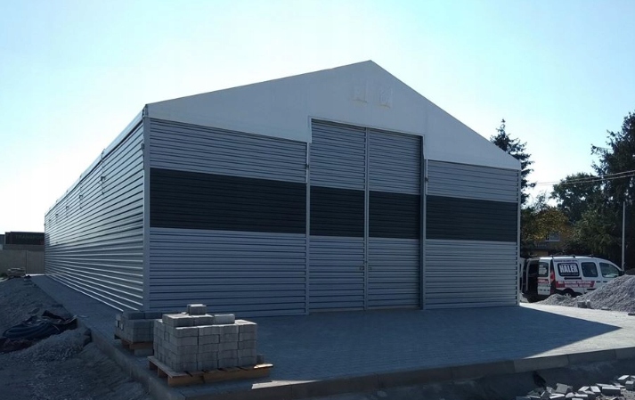 HALA NA SKLADOVANIE STANOV HALLER 10 x 30 x 4m