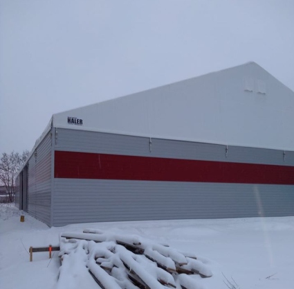 STANOVÁ HALA NA APLIKÁCIU HALER 20 x 25 x 4m