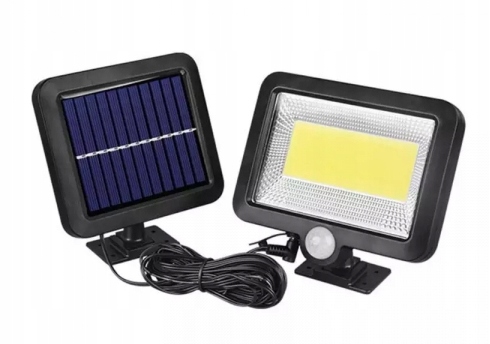 HALOGÉNOVÝ SNÍMAČ POHYBU FLOODLIGHT COB SOLAR (4390a