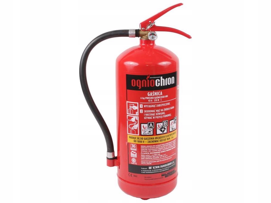 ABC GP-12X práškový hasiaci prístroj 12kg, KZWM Ogniochron