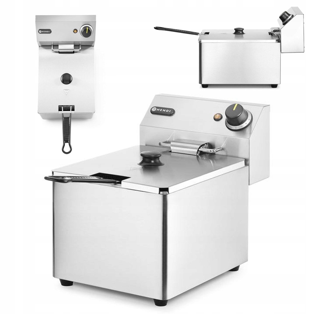 Jednokomorová fritéza Hendi Kitchen Line 8 l 3500 W