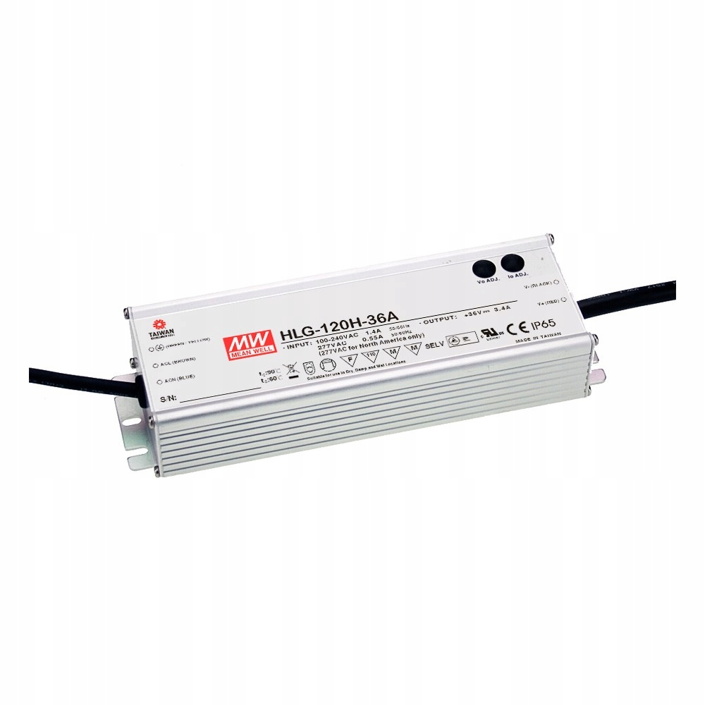 HLG-120H-C500B 150W 150 ~ 300V 0,5A LED napájací zdroj