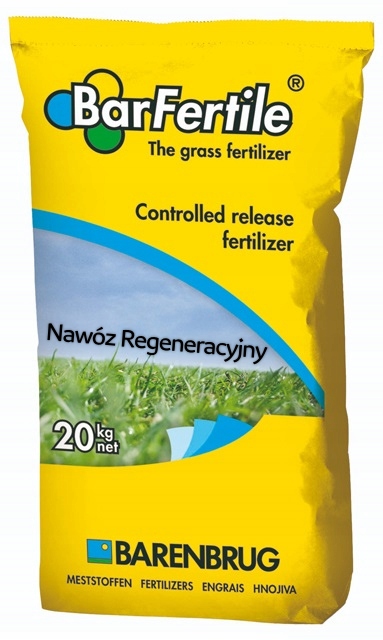 Barenbrug viaczložkové hnojivo granule 20 kg 20 l