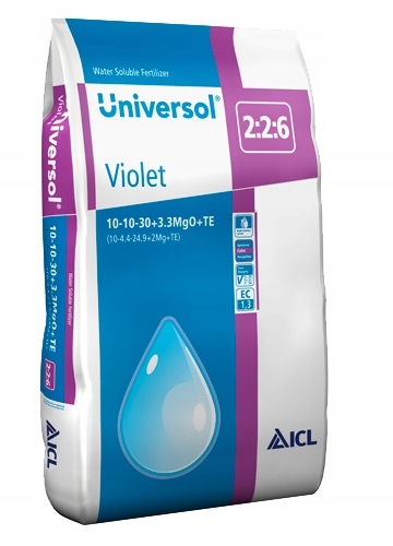 ICL viaczložkové hnojivo granule 25 kg 25 l