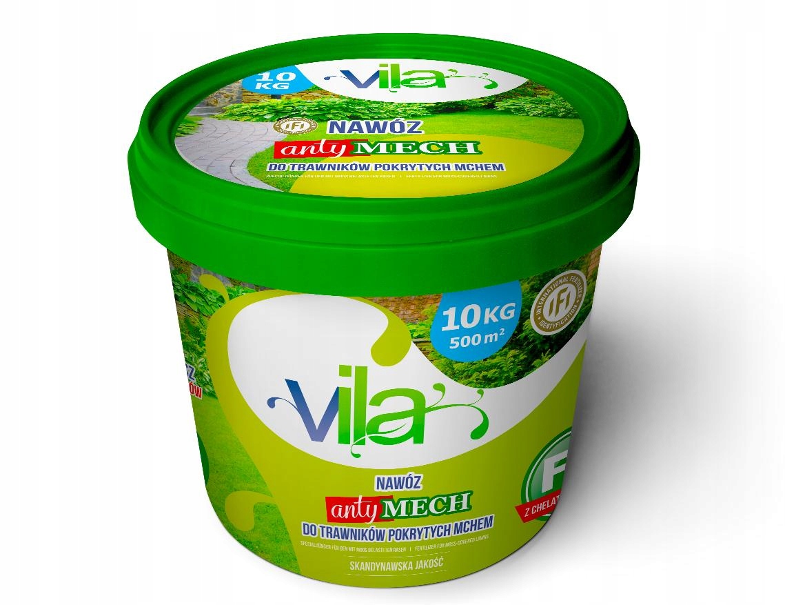 Vila viaczložkové hnojivo granule 10 kg 10 l