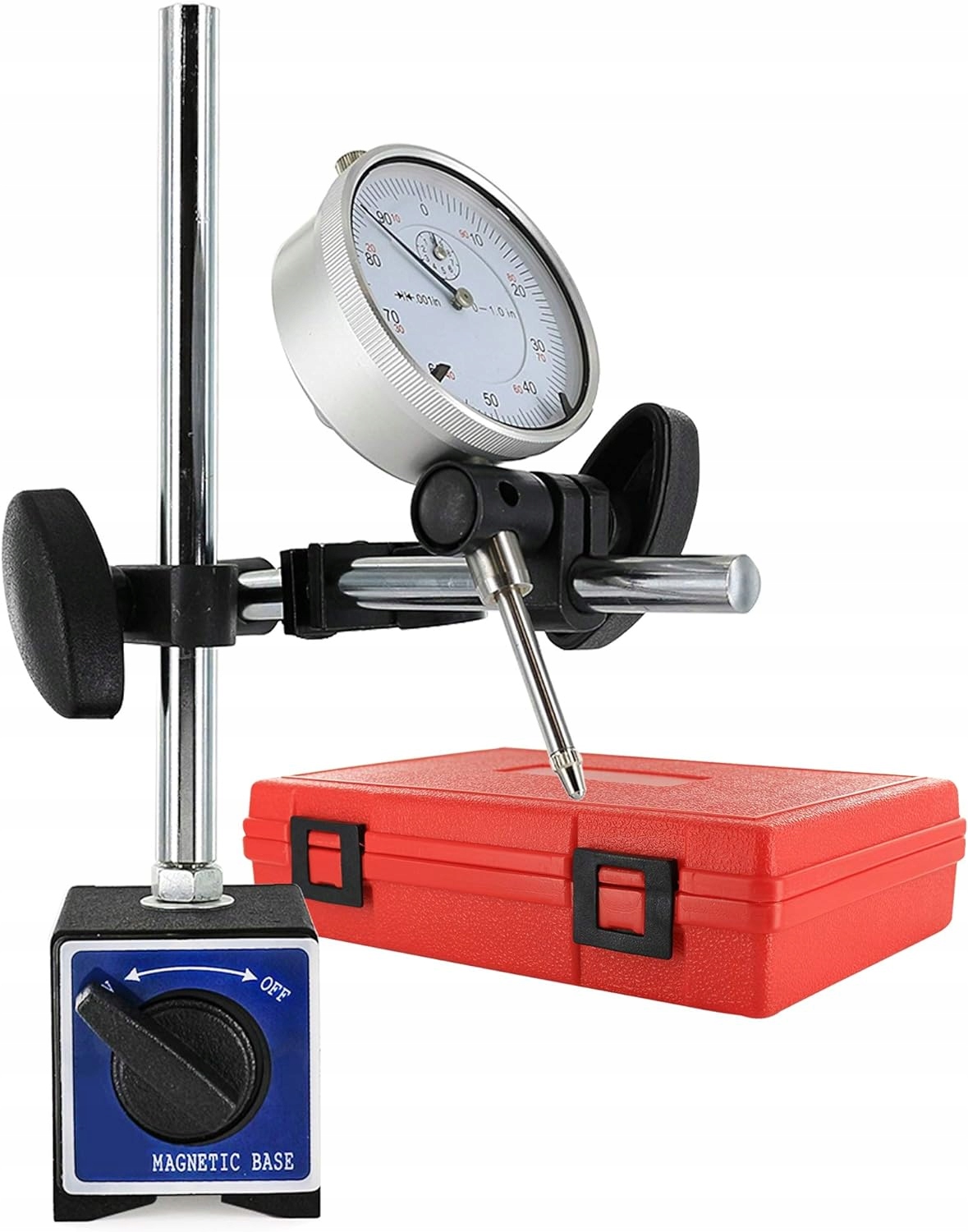 SÚPRAVA MAGNETICKÉHO STOJANKA ČÍSELNÍKA 0-10 MM