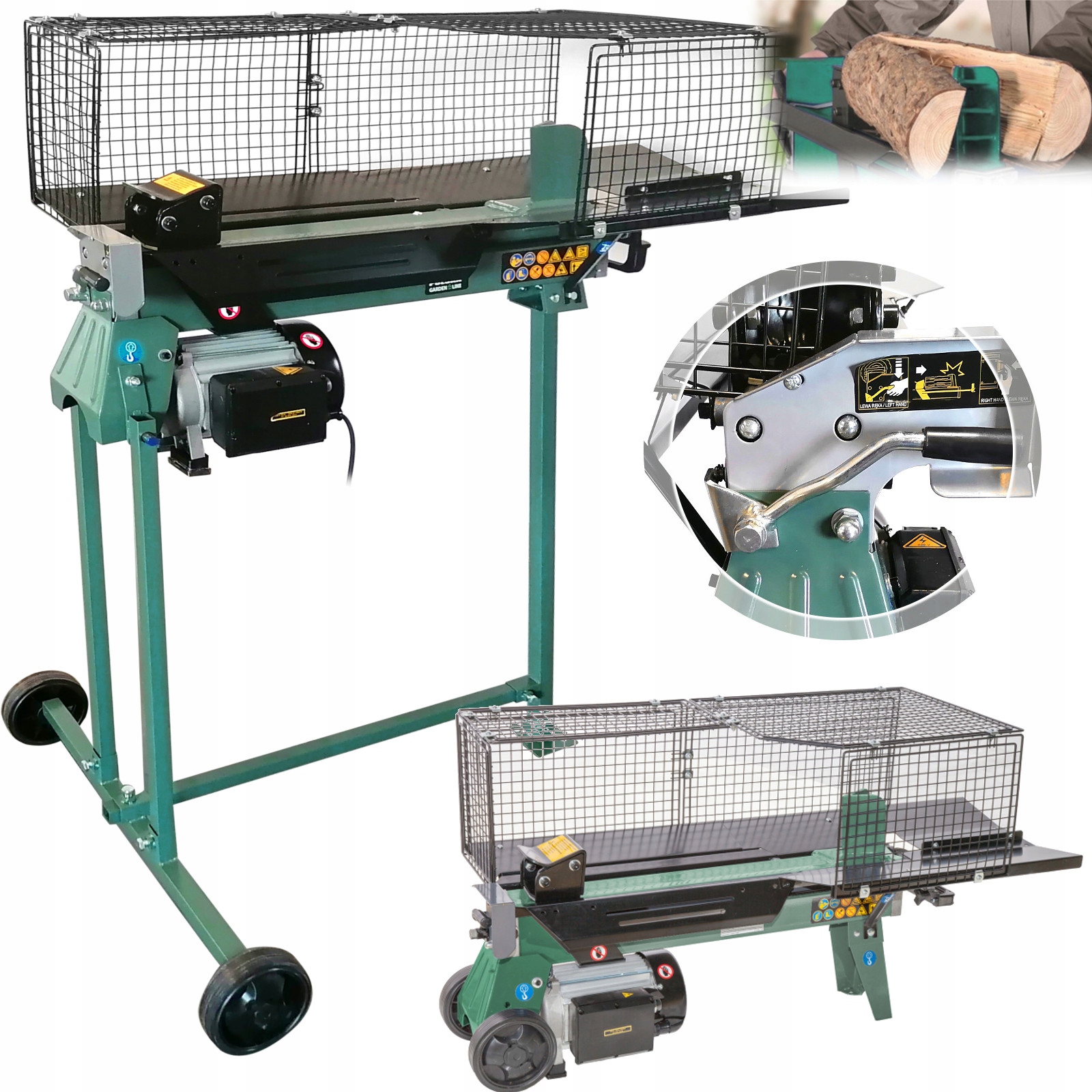HYDRAULICKÉ ŠTÍPANIE DREVA 8T