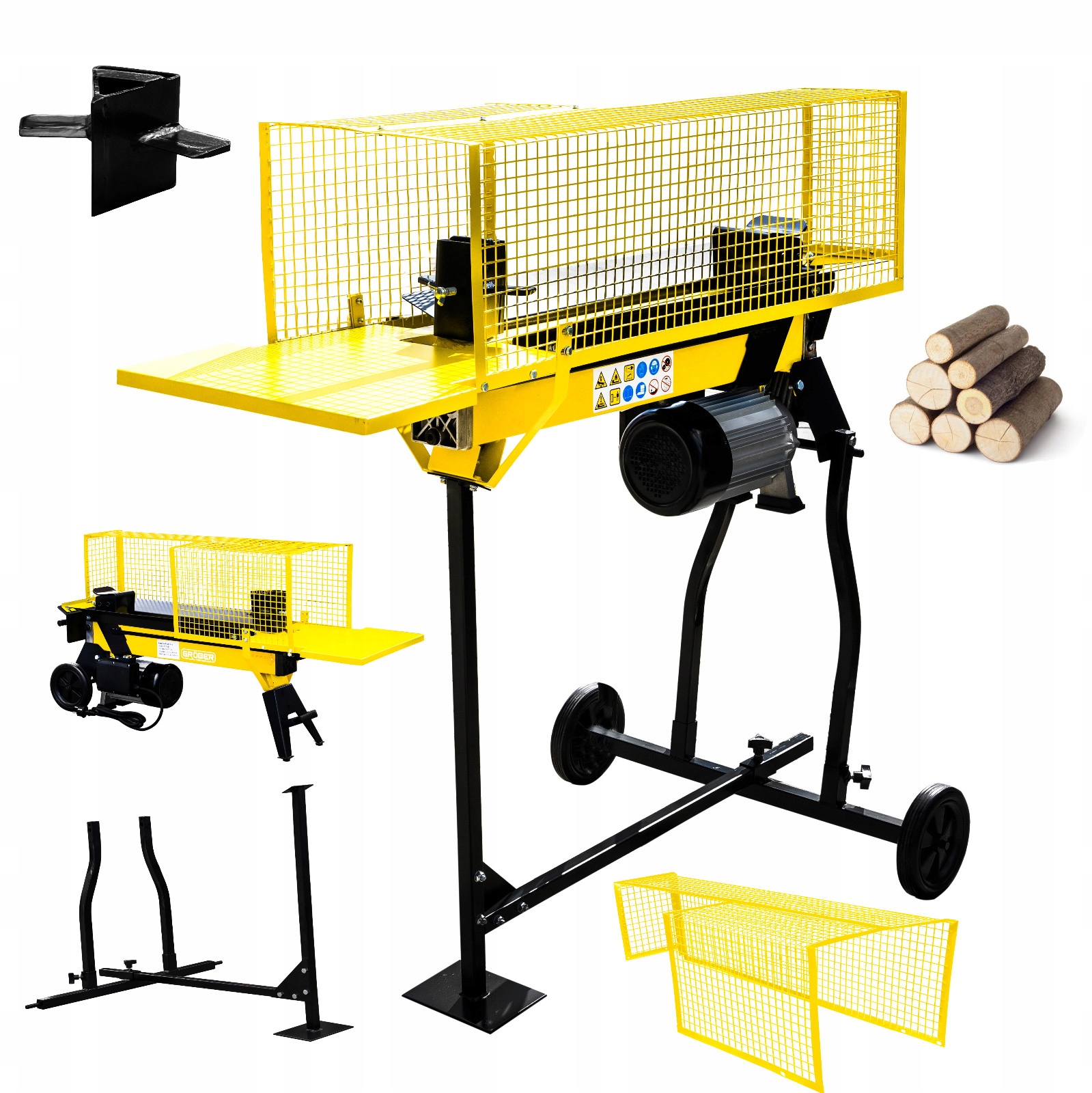 HYDRAULICKÝ STOJAN ŠTIEPACIEHO DREVA + KLIN