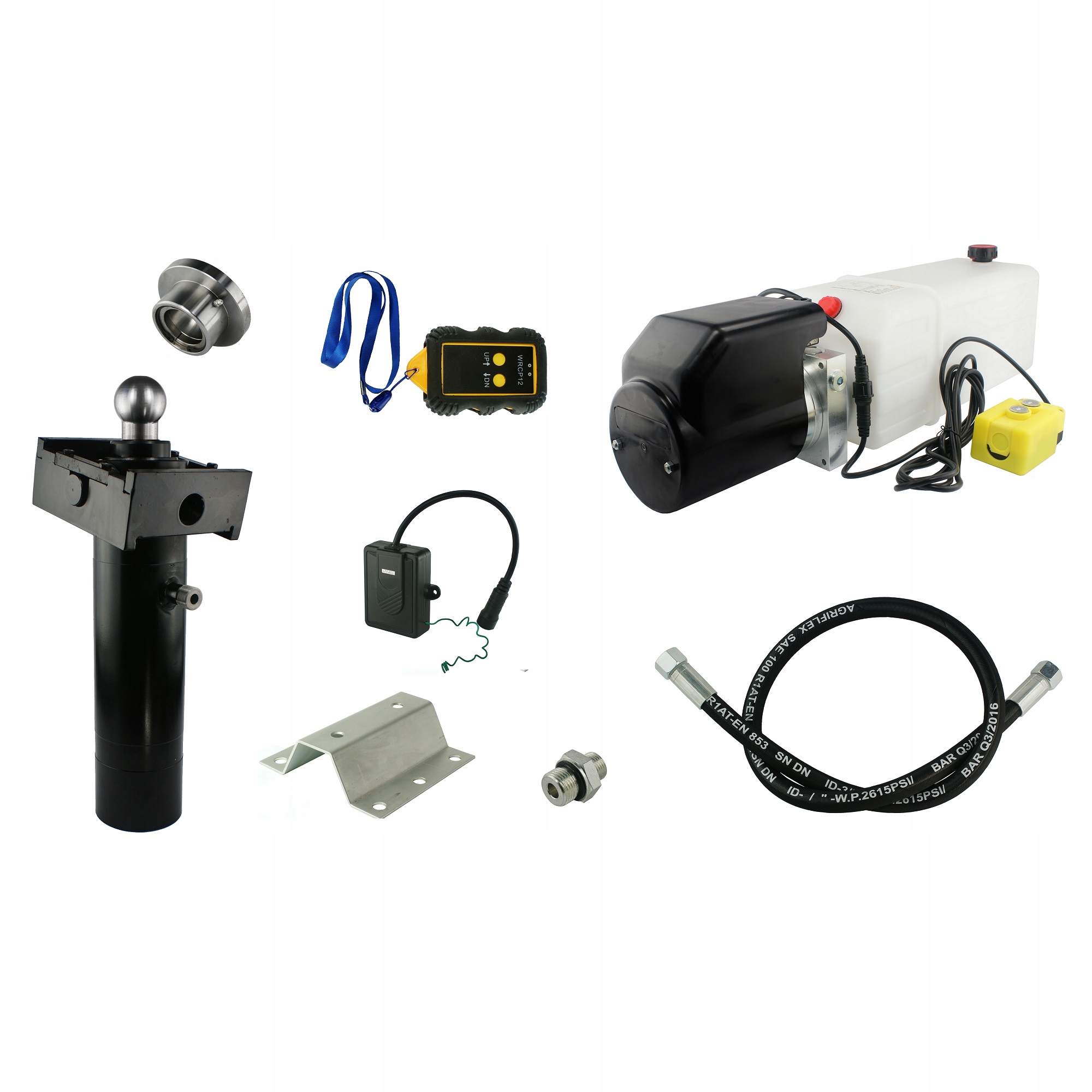 HYDRAULIKA NA SKLÁDANIE 24V CYLINDER STROKE 520 5T