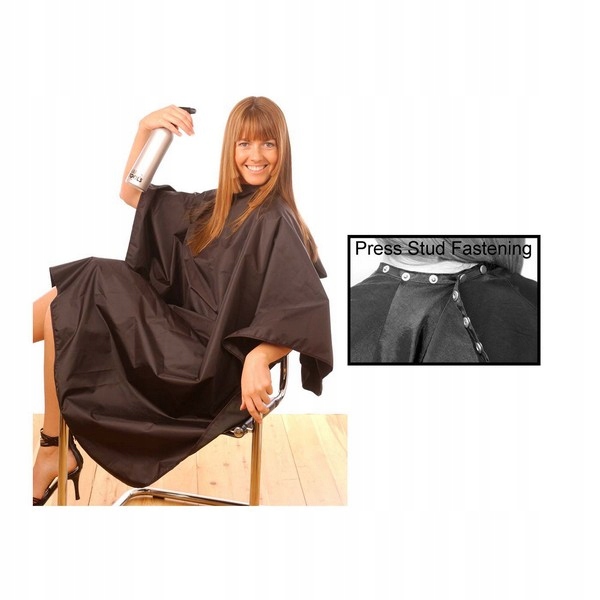 Vlasové náradie Cape Black Stain Resistant Cape