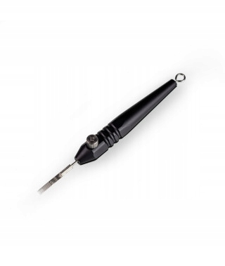 Hand Poke Tool. Tradičná metóda tetovania. Priľnavosť čierna