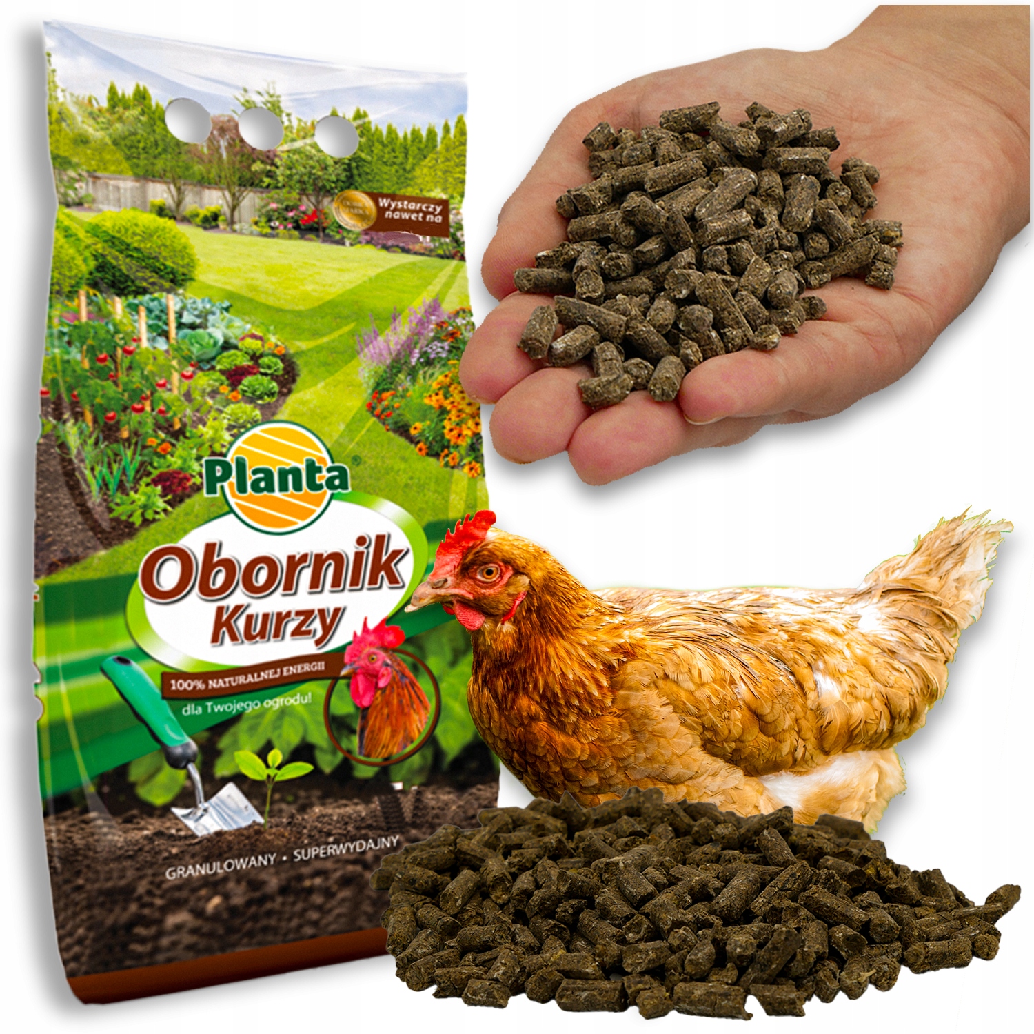 Organické, prírodné hnojivo Planta hnoj 7,86 kg 10 l