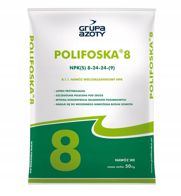 Polifoska granule dusíkatého hnojiva 25 kg