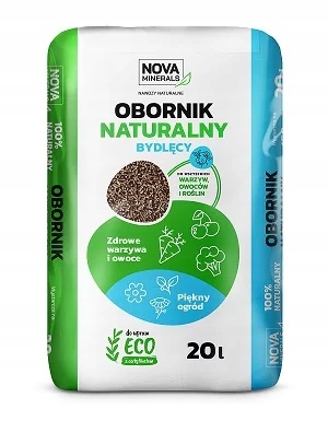 Organické, prírodné hnojivo Nova Minerals maštaľný hnoj 12,5 kg 20 l