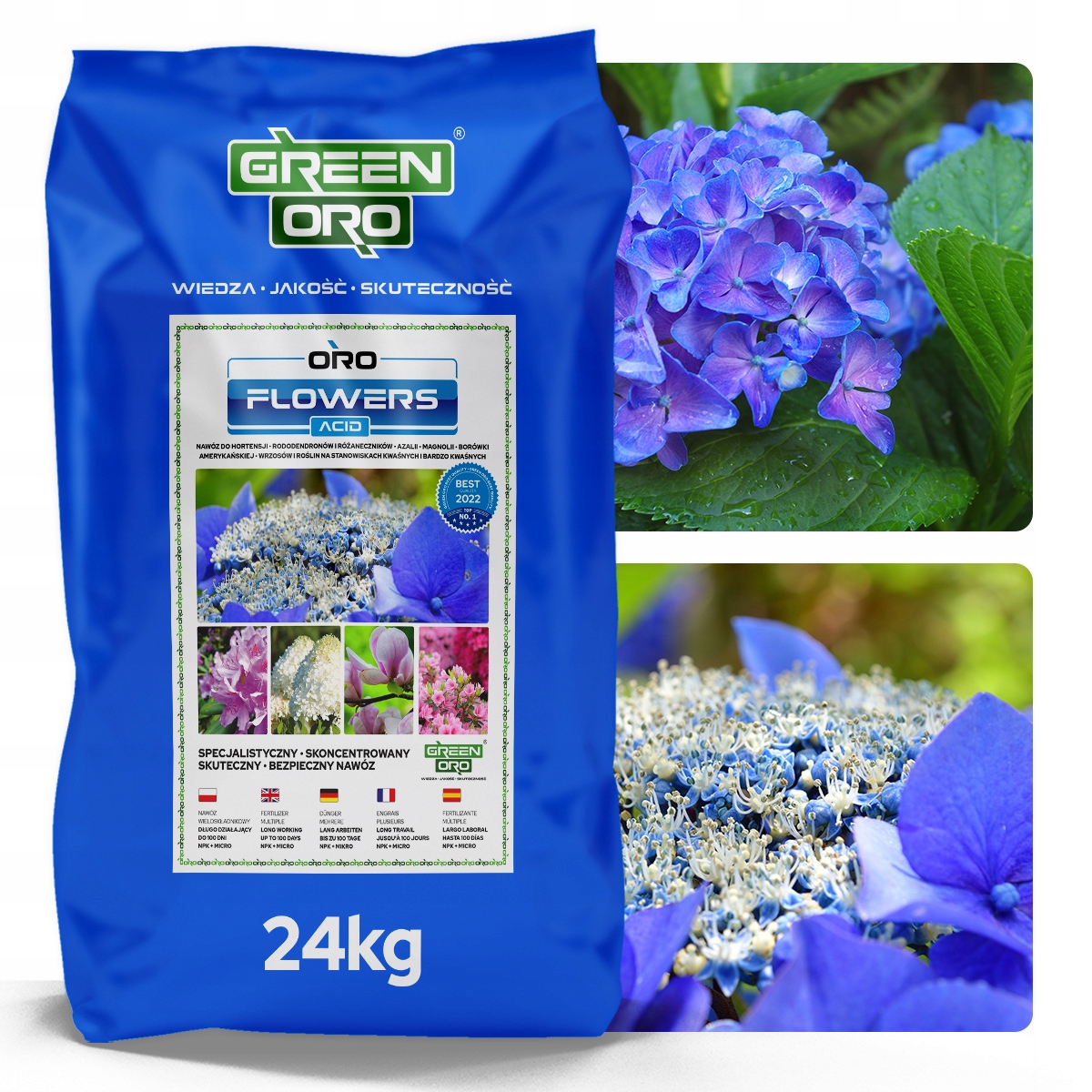 Green Oro viaczložkové hnojivo granule 25 kg 25 l