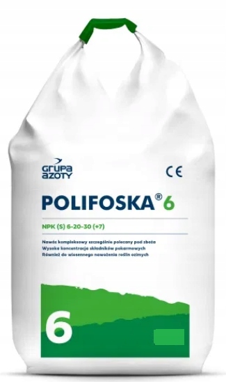 Viaczložkové hnojivo Grupa Azoty Polifoska 6 10 kg