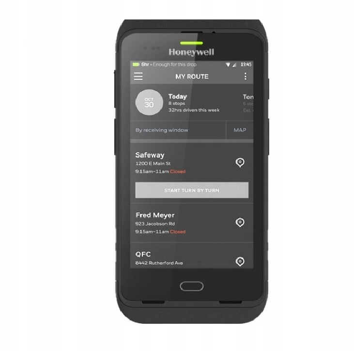 Zberateľ Honeywell Dolphin CT40, nie GMS, 4 GB, GSM 3G