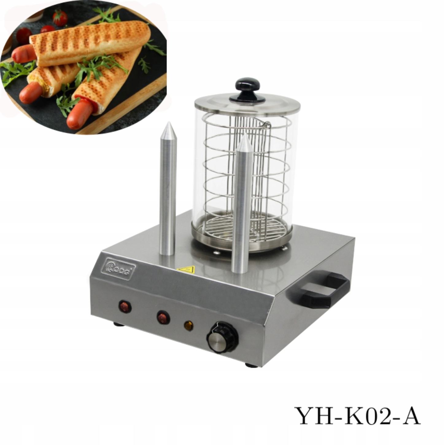 CUKUS YH-K02-A hotdogovač 444 W