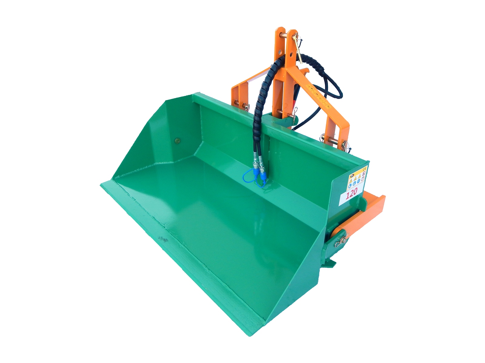 Hydraulický úložný box, kôš 120 cm