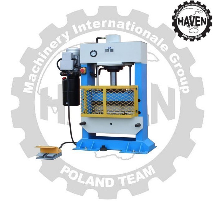 Hydraulický lis na hrany. Rámec HP / K-100/1010