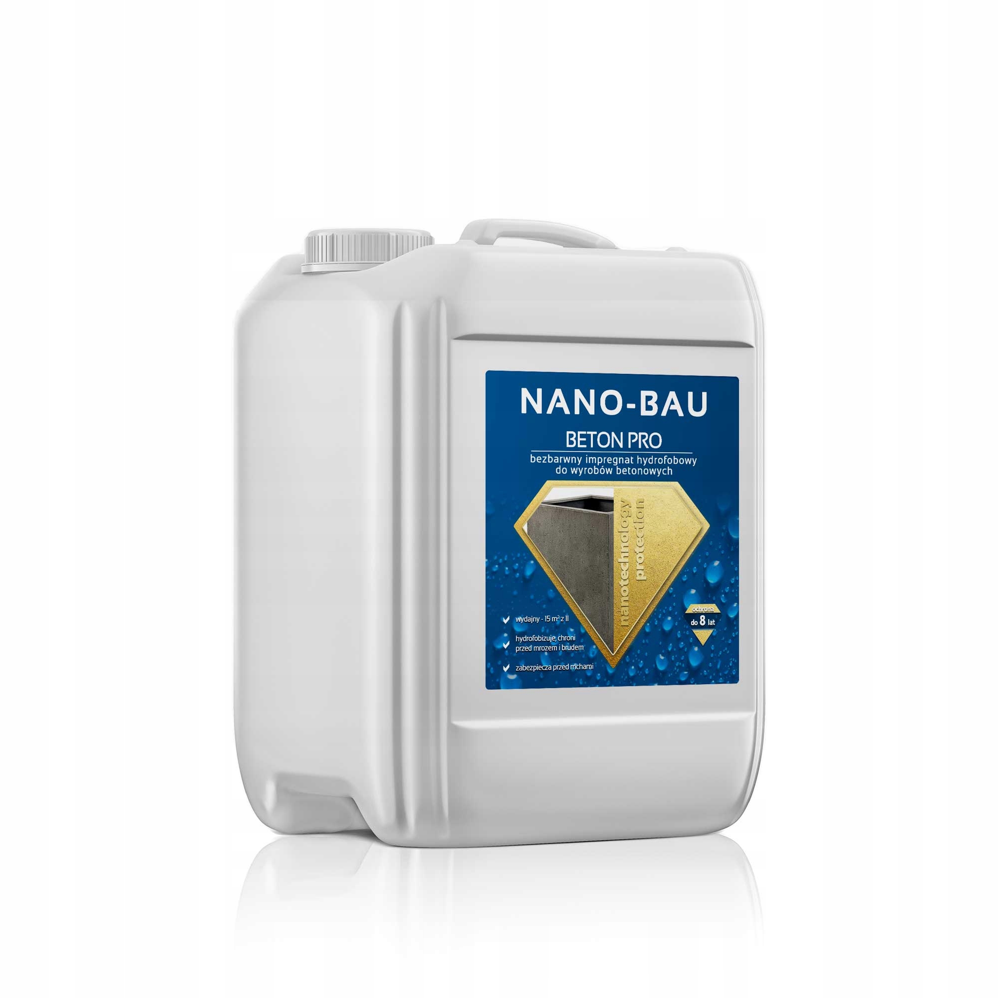 Nano-Bau BETÓN PRE impregnovať do betónu 10L