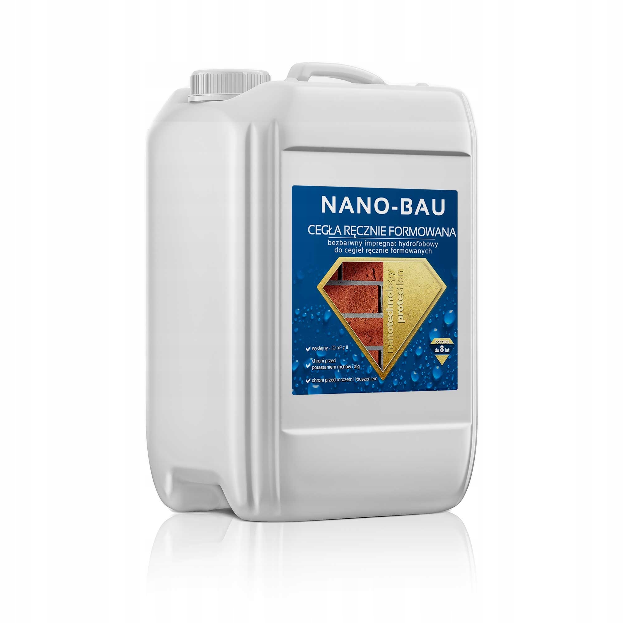 Nano-Bau impregnácia na ručne tvarovanú tehlu 20L
