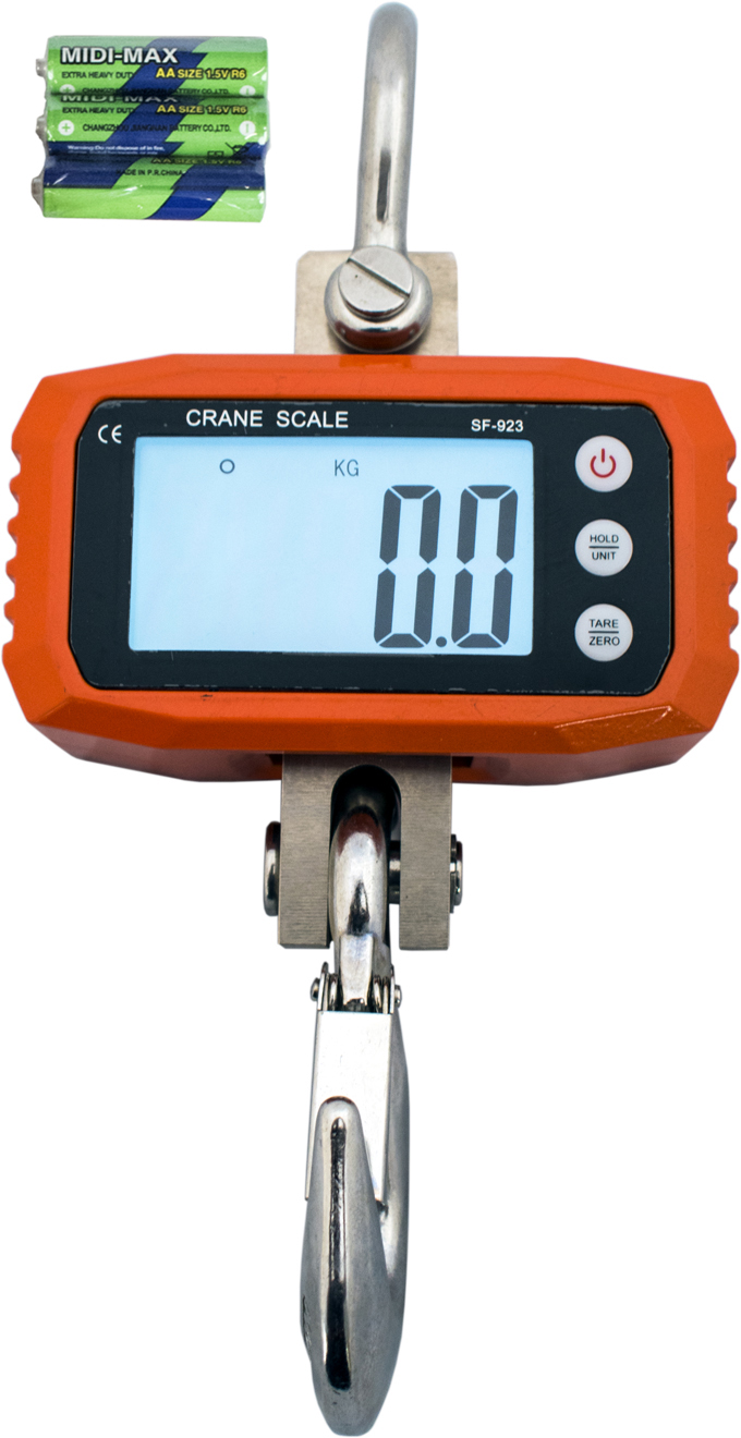 Závesný žeriavový hák Váha 1t 1000kg LCD SOLID