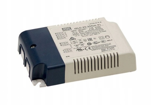 IDLC-25-350 LED napájací zdroj 25W 49 ~ 70V 0,35A