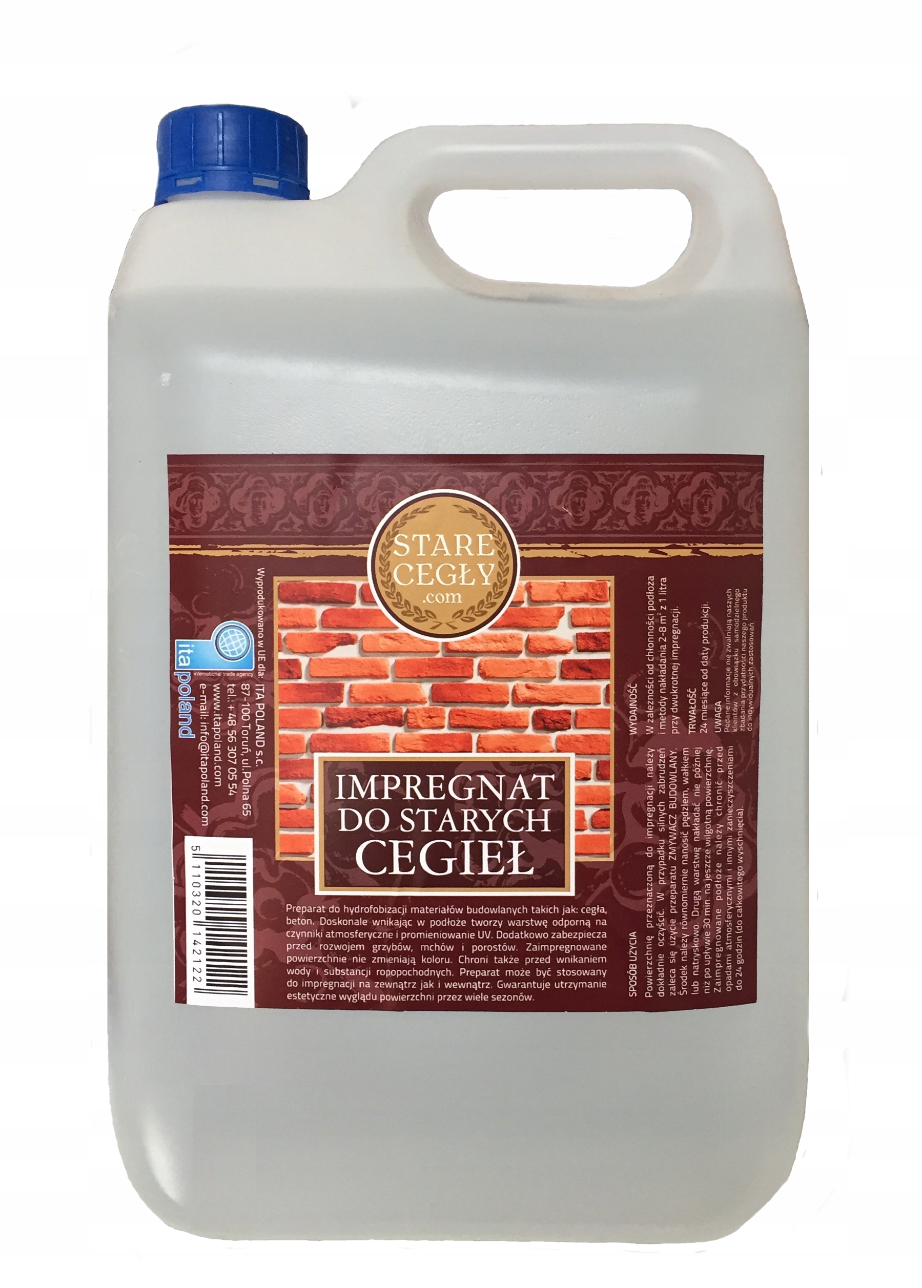 Impregnácia na tehly Stare Cegły 5 L