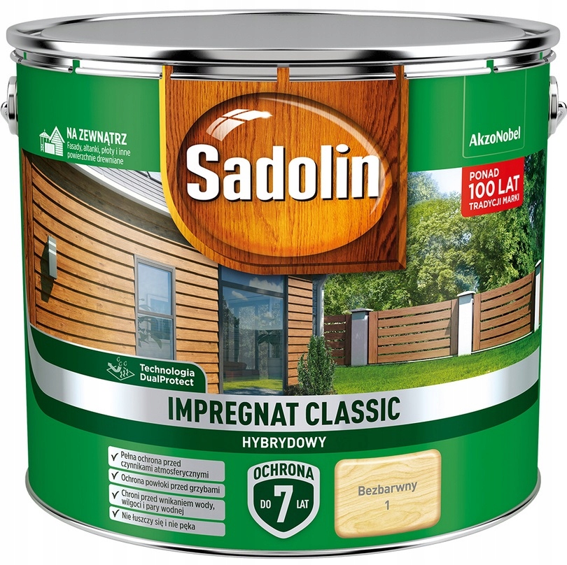 Sadolin 5327511 impregnácia dreva, bezfarebná, 9 l