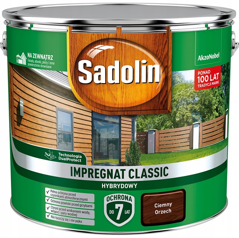 Sadolin Wood Impregnation Dark Orech 9 l