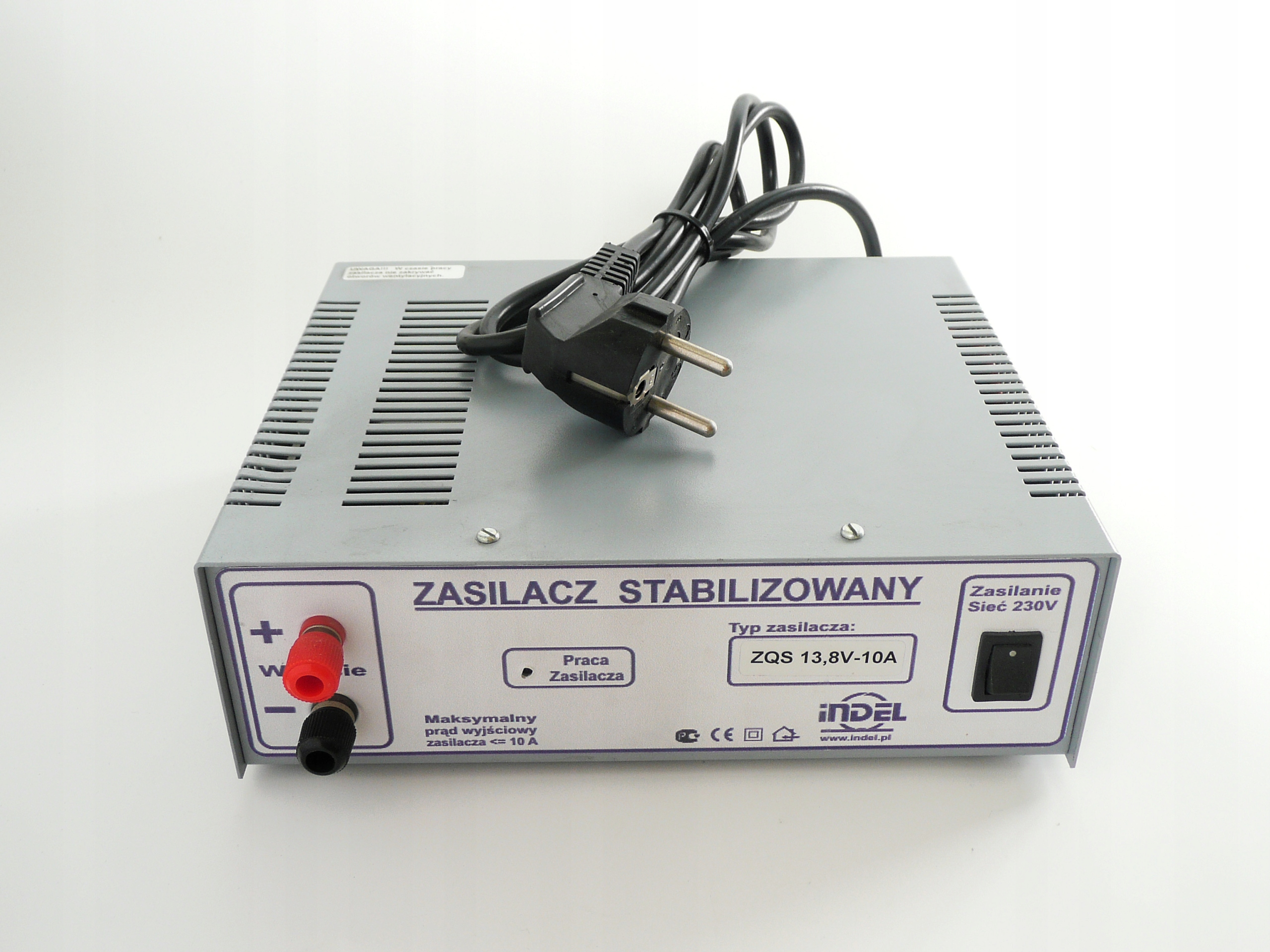 Stabilizovaný napájací zdroj INDEL ZQS 13,8V - 10A