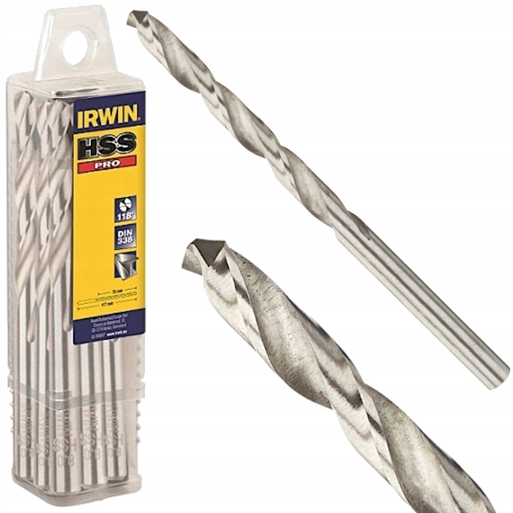 Irwin sada vrtákov do kovu 10502281 5x80 mm 10 ks.