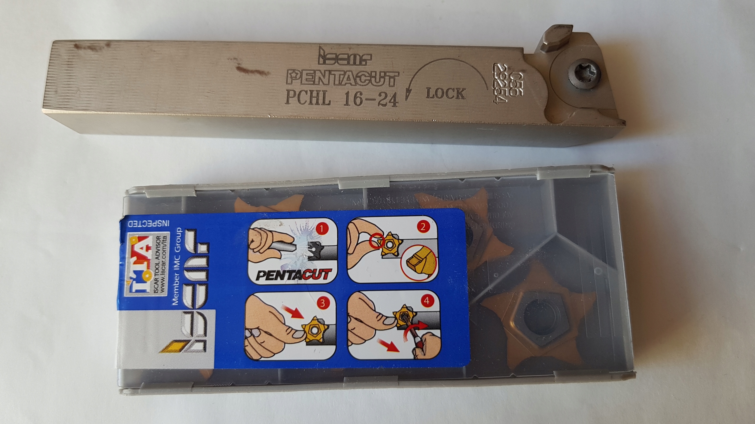 ISCAR PCHL 16-24 + 5 x PENTA 24R150Z06D IC1008