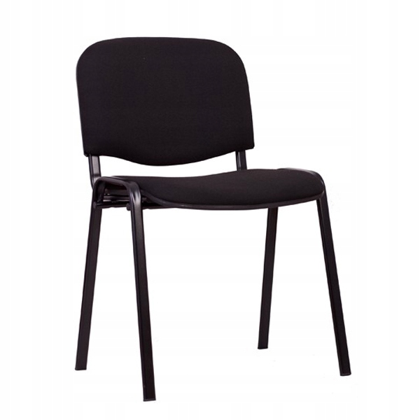 Konferenčná stolička Iso Black 83 x 54,5 x 46 cm
