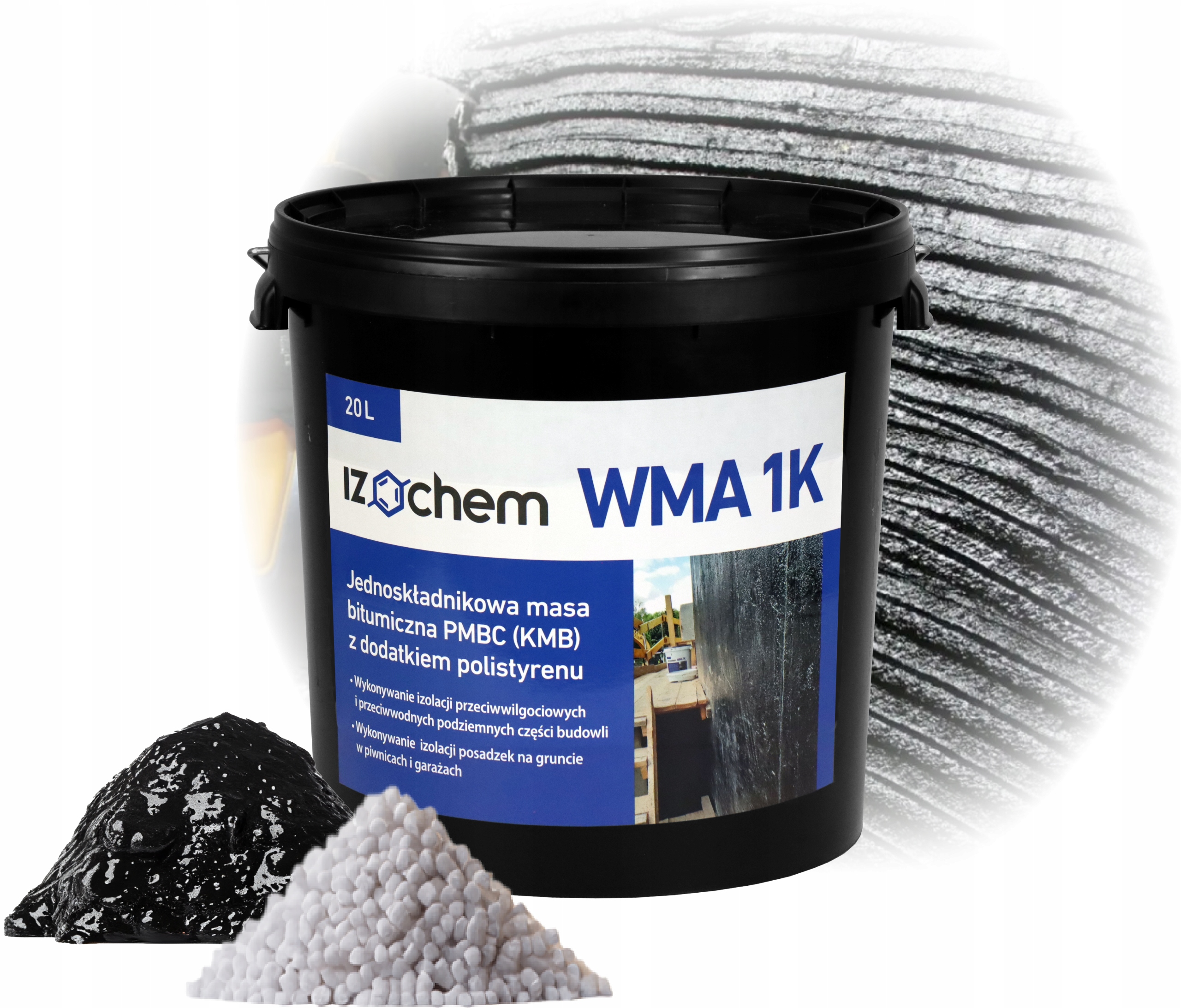 DOBRÁ VODNÁ IZOLÁCIA IZOCHEM WMA 1K 20L