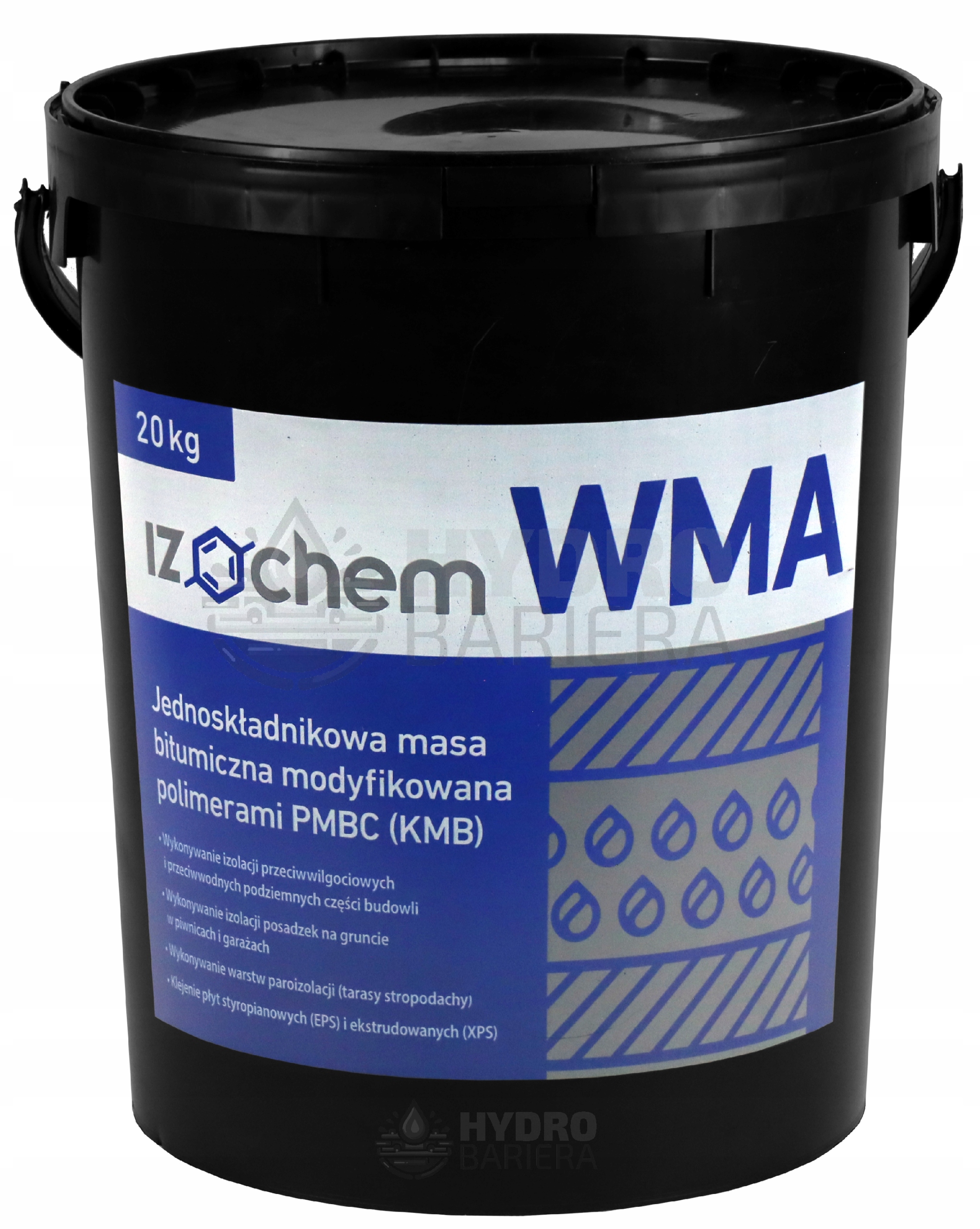 IZOCHEM WMA 20 KG VODEODOLNÁ IZOLÁCIA ZÁKLADU HMOTNOSŤ KMB