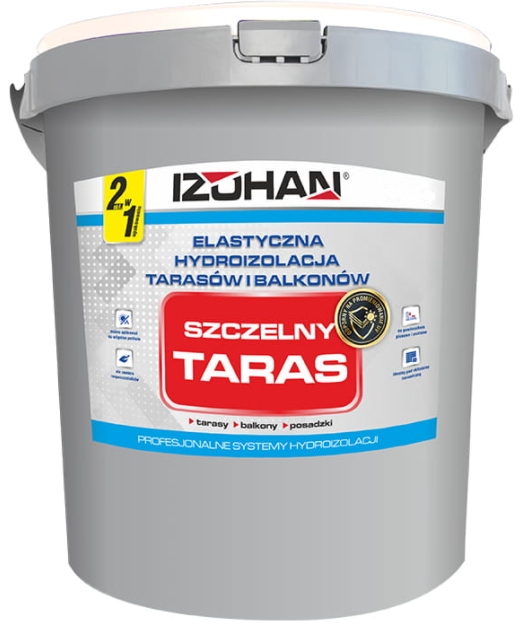 Tesná terasa, kal, UV tekutá fólia, 20 kg