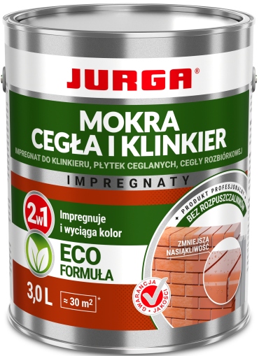 Jurga 2802 impregnácia tehál, bezfarebná, 3 l
