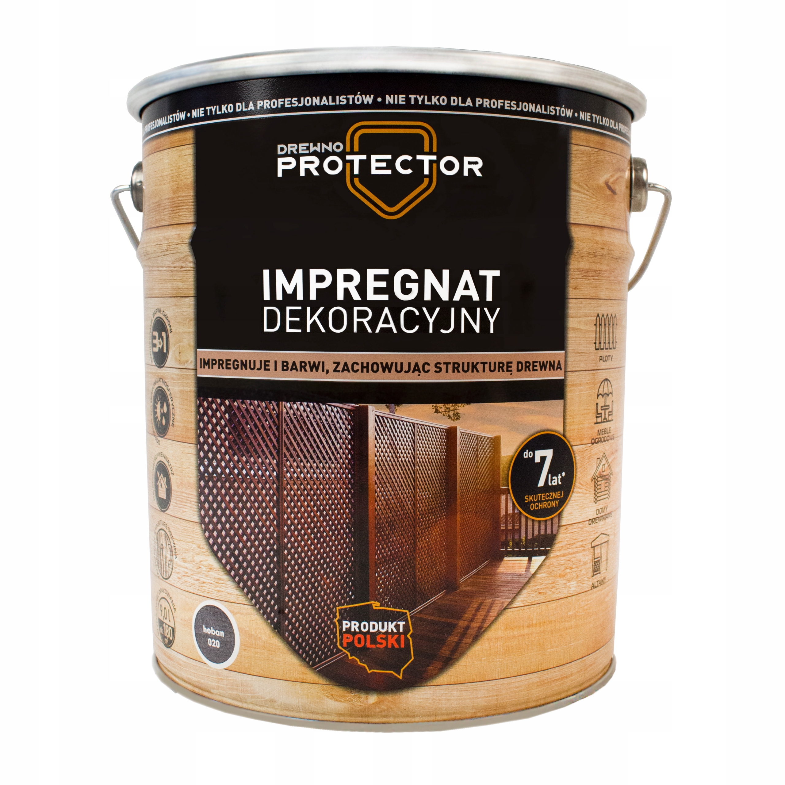 Impregnácia dreva Protector zlatý dub 9 l
