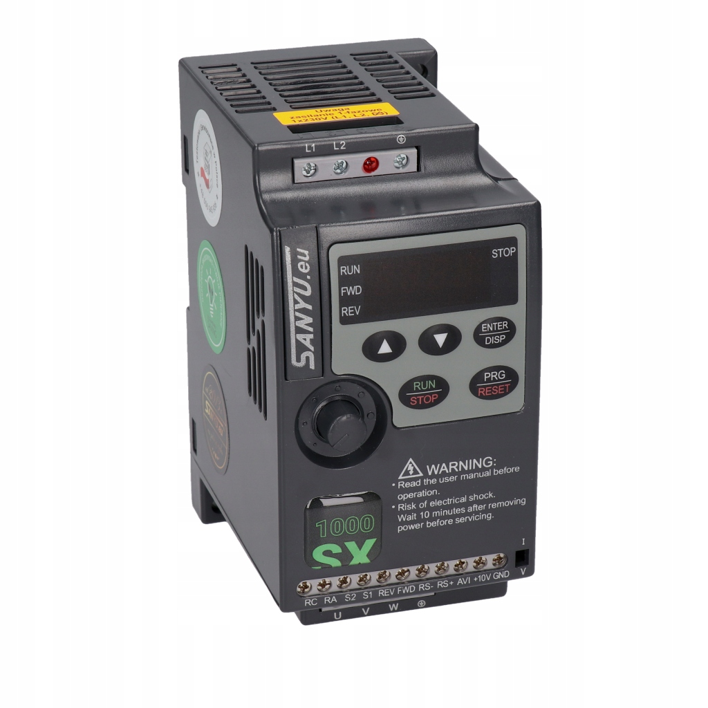 Jednofázový menič Sanyu 0,4 kW 2,5 A