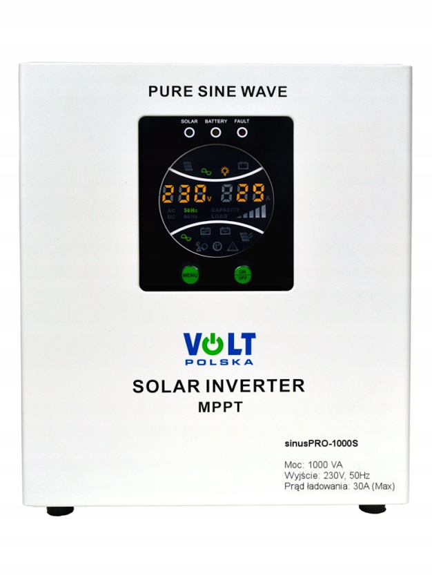 Solárny invertor OffGrid sinusPRO-1000S 12V 230V