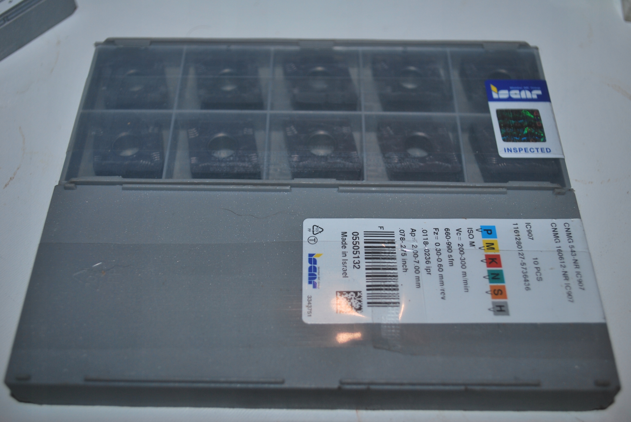 Iscar tanier CNMG 160612 NO IC907 -10ks