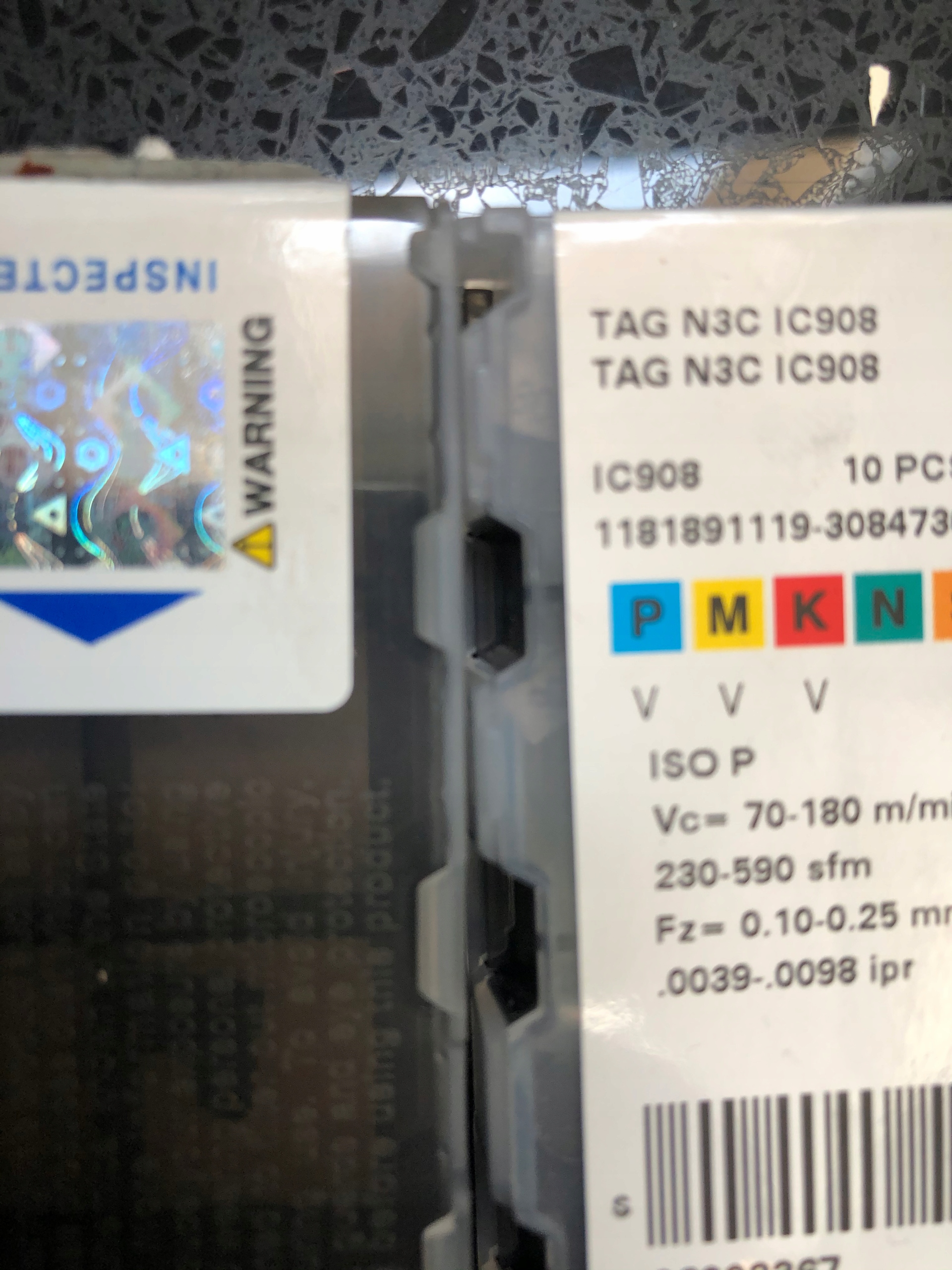 Značka Iscar N3C IC908