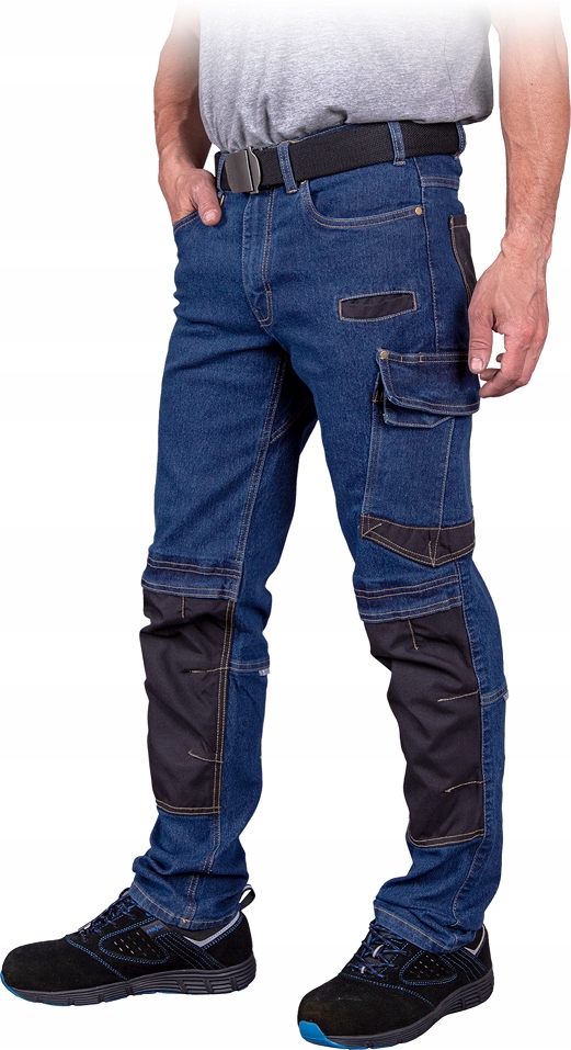 Dlhé pracovné nohavice Reis JEANS303-T GB, veľkosť 50