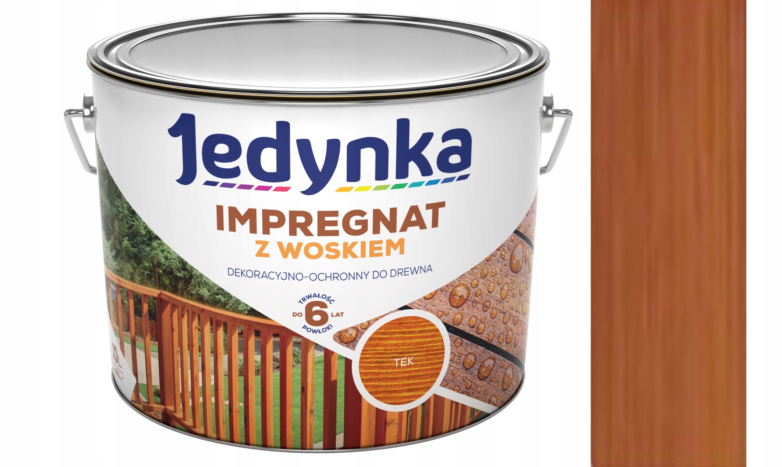 Impregnácia dreva voskom Jedynka teak 10l