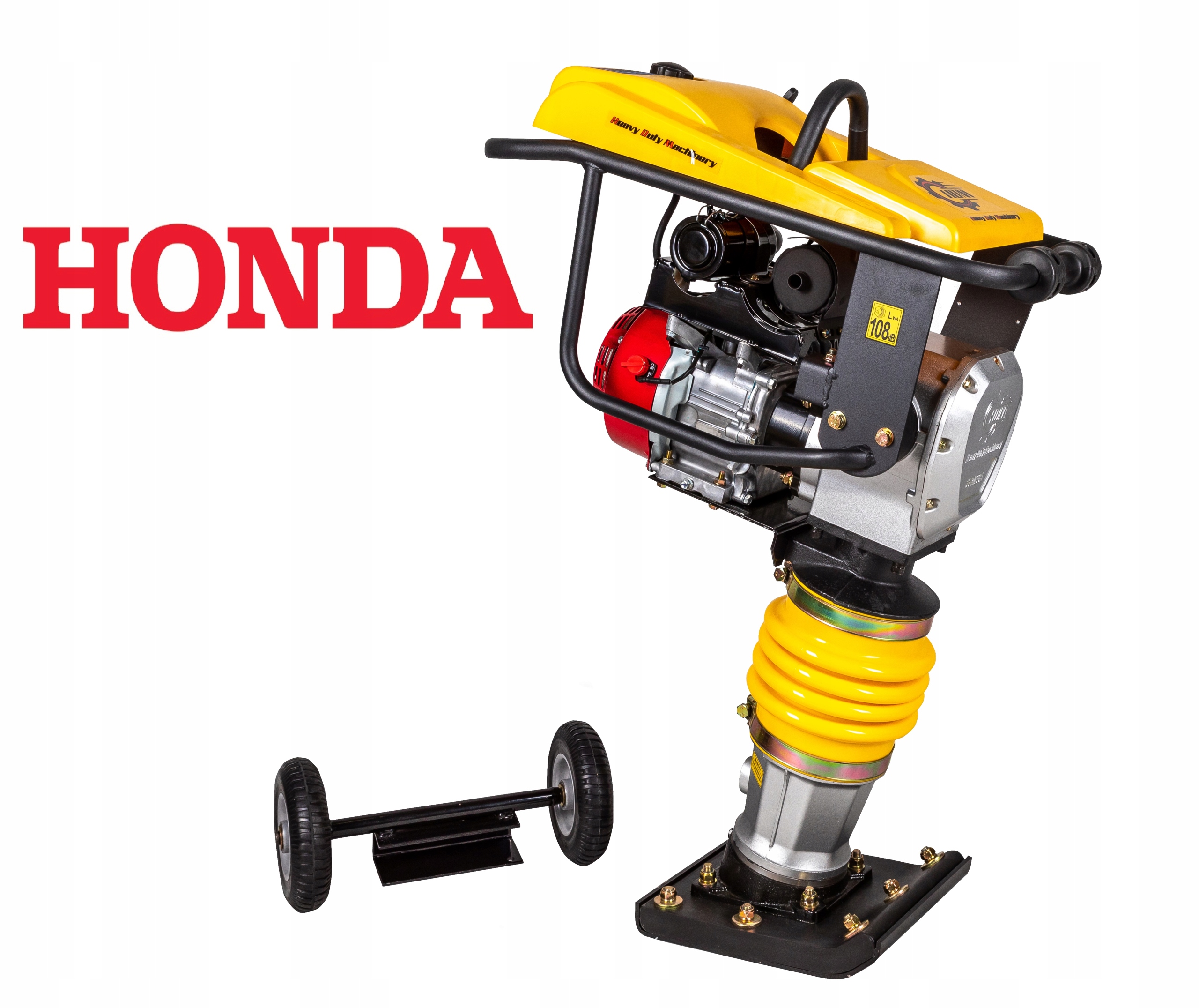 Prepojka / vibračný zhutňovač HDM 5,5 HP 518 m²/h