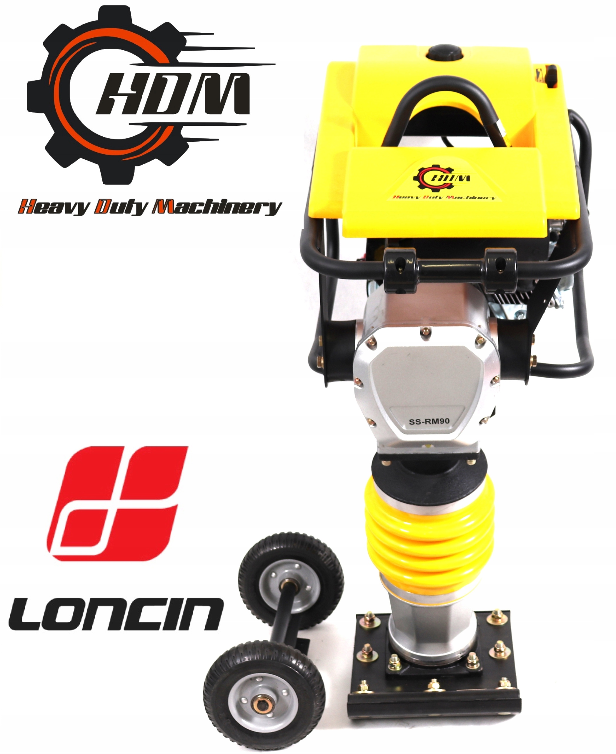 Zhutňovač dosiek HDM 6,5 HP / ubíjačka 518 m²/h