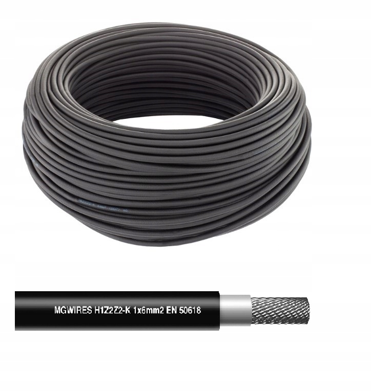 KÁBEL SOLÁRNY KÁBEL 4 mm2 POLSKÝ VÝROBCA 50m
