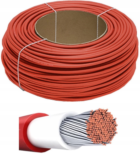 KÁBEL SOLÁRNY KÁBEL 6mm 1000V MC4 100m